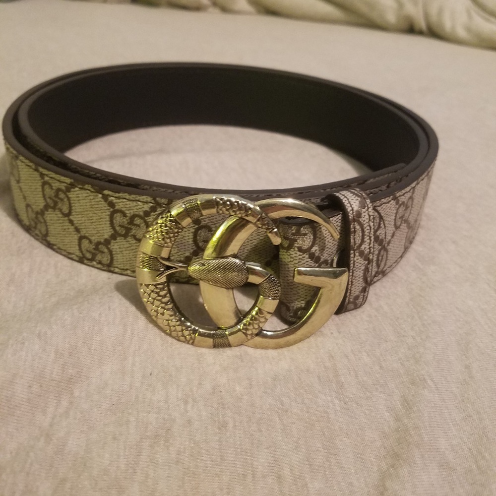Unauthentic Gucci Snake Belt